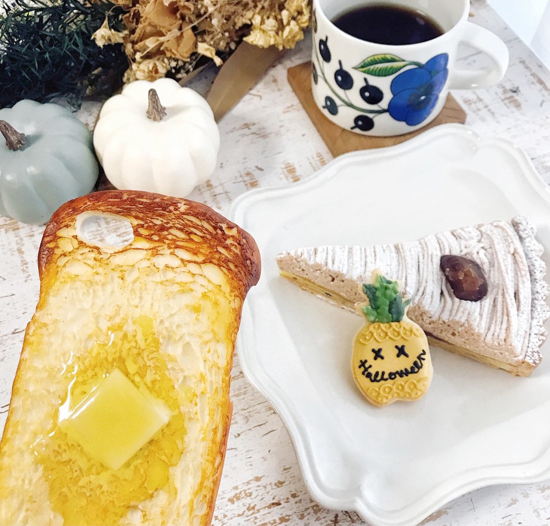 iPhoneX.XS butter toast iPhone case - 手机壳/手机套 - 粘土 咖啡色