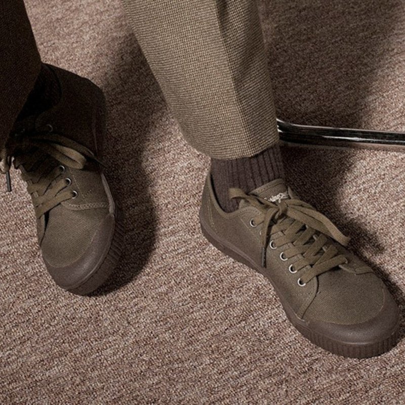 G2 重磅帆布鞋 / 男款 / 法国Spring Court 平底鞋 - 男款休闲鞋 - 棉．麻 多色