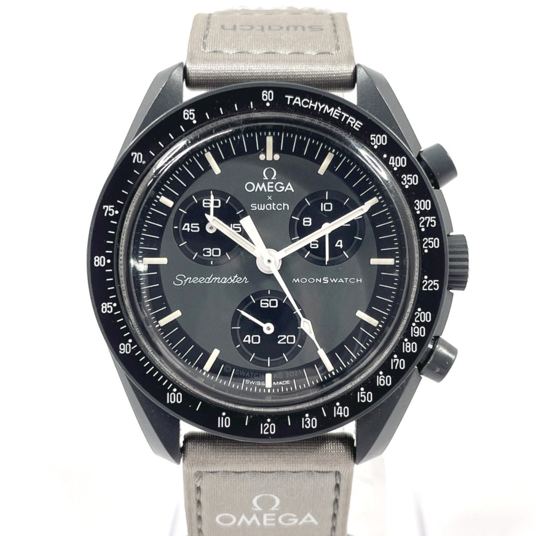 [日本直邮，二手，状况良好] 欧米茄哥斯拉大师S033A100 Moon Swatch Mercury Speedmaster Bio Ceramic - 女表 - 尼龙 黑色