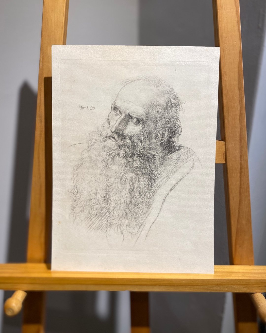 英国艺术家Edward John Poynter- St. John(1822)- Etching - 海报/装饰画/版画 - 纸 白色