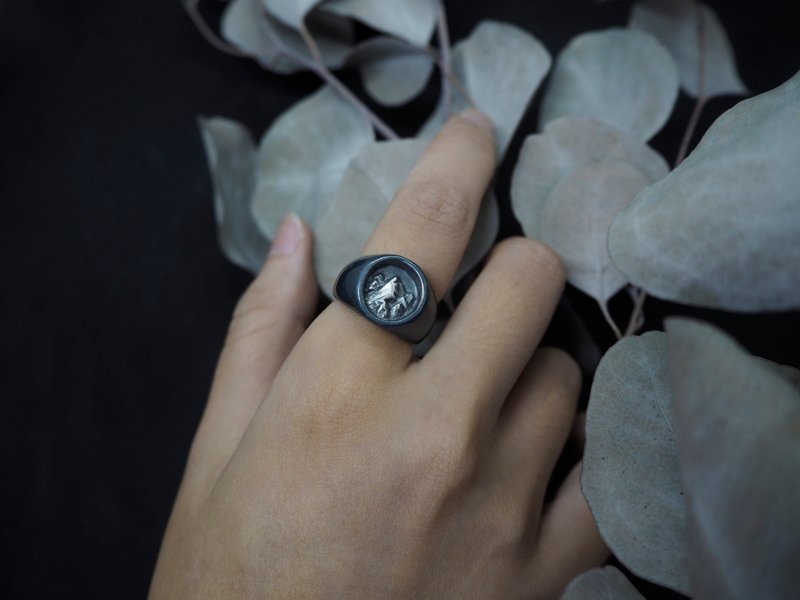 。The Metal Life。NO.006 小山脉 开放戒指/925银 - 戒指 - 纯银 银色