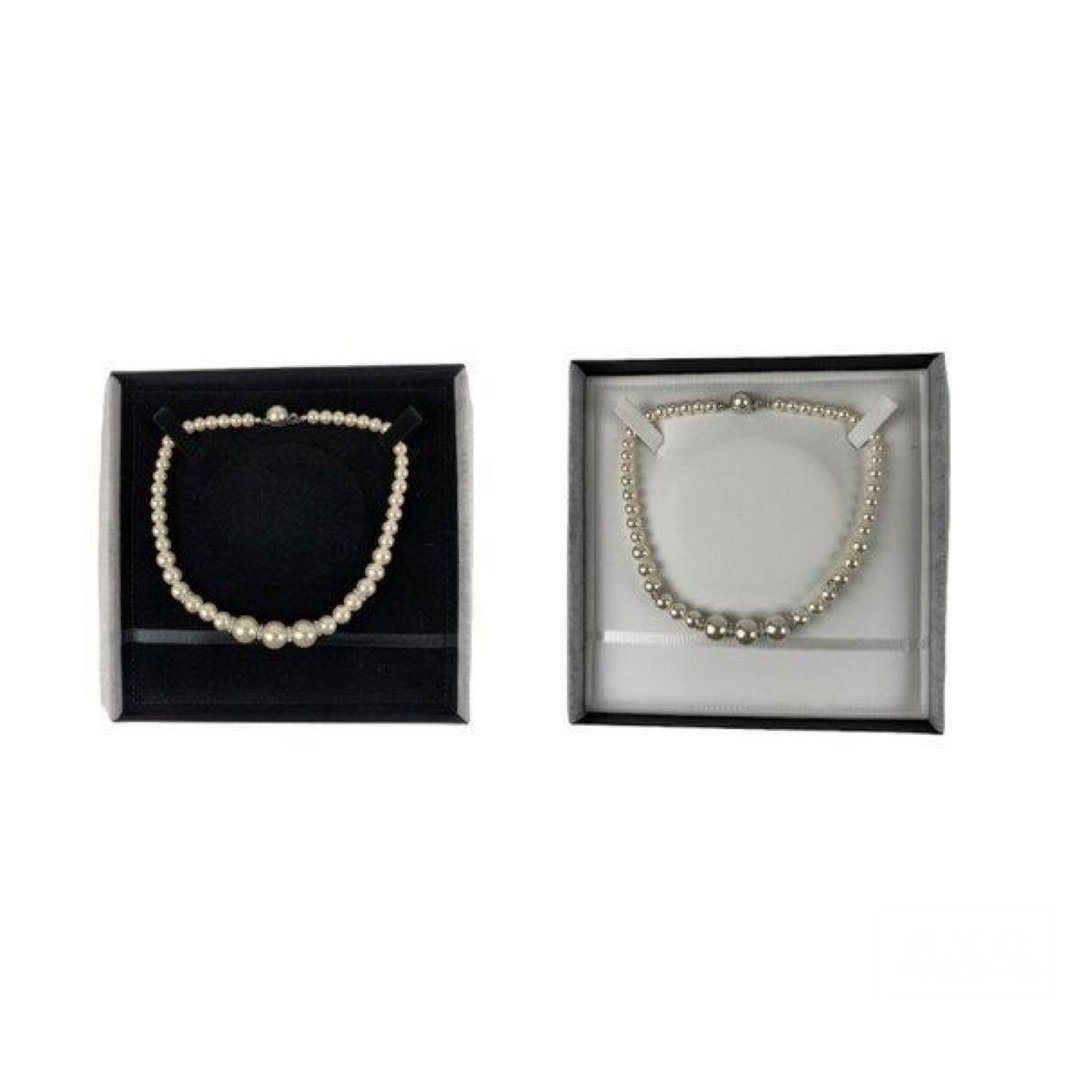 Necklace Paper Box Omega 2color - 收纳用品 - 纸 黑色
