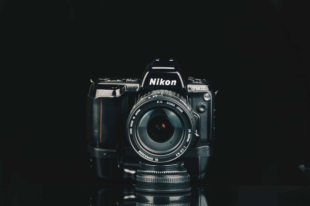 Nikon F90X+SIGMA 28-300mm F/3.5-6.3 #135底片相机 - 相机 - 其他金属 黑色