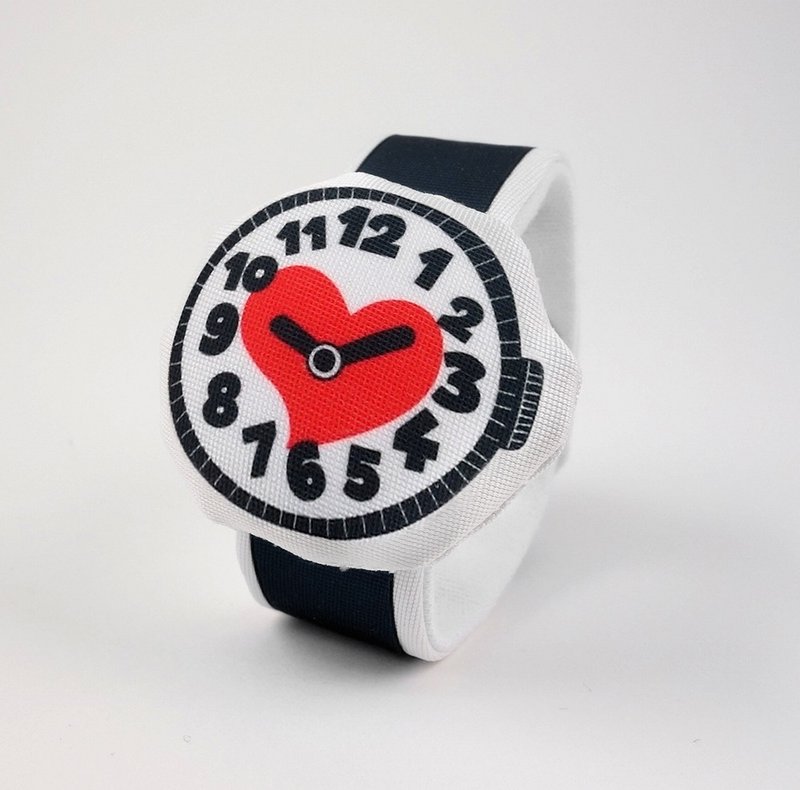 Rabbit Mint Baby 我的第一只布手表 (C08A04) - 其他 - 棉．麻 红色