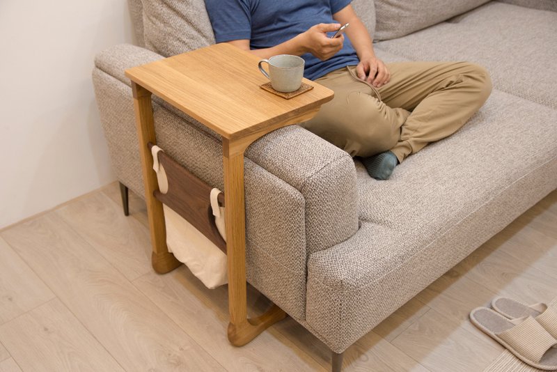 袋鼠边桌 l 边几 - 其他家具 - 木头 卡其色