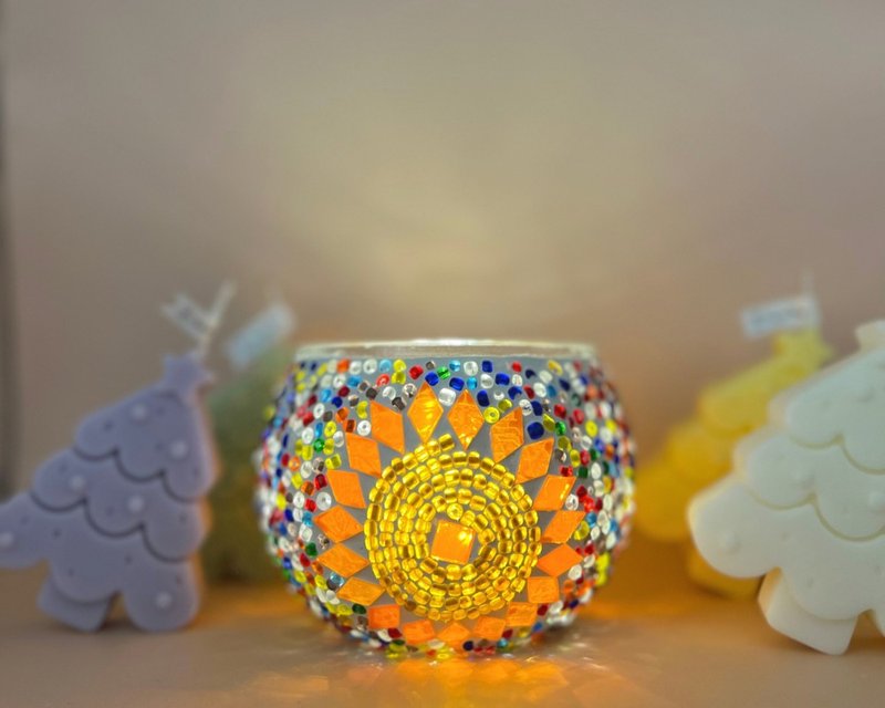 【疗愈''心''手作】双人手作土耳其马赛克灯/台北中山站 - 陶艺 - 玻璃 