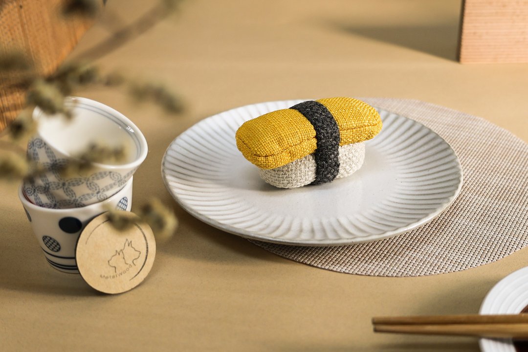 玉子烧握寿司 Tamagoyaki nigirisushi 吊饰 家饰 猫咪儿童玩具 - 玩具 - 其他材质 多色
