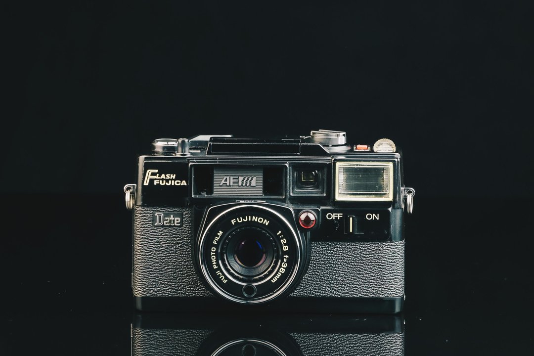 FUJICA FLASH DATE AF #7141 #135底片相机 - 相机 - 其他金属 黑色