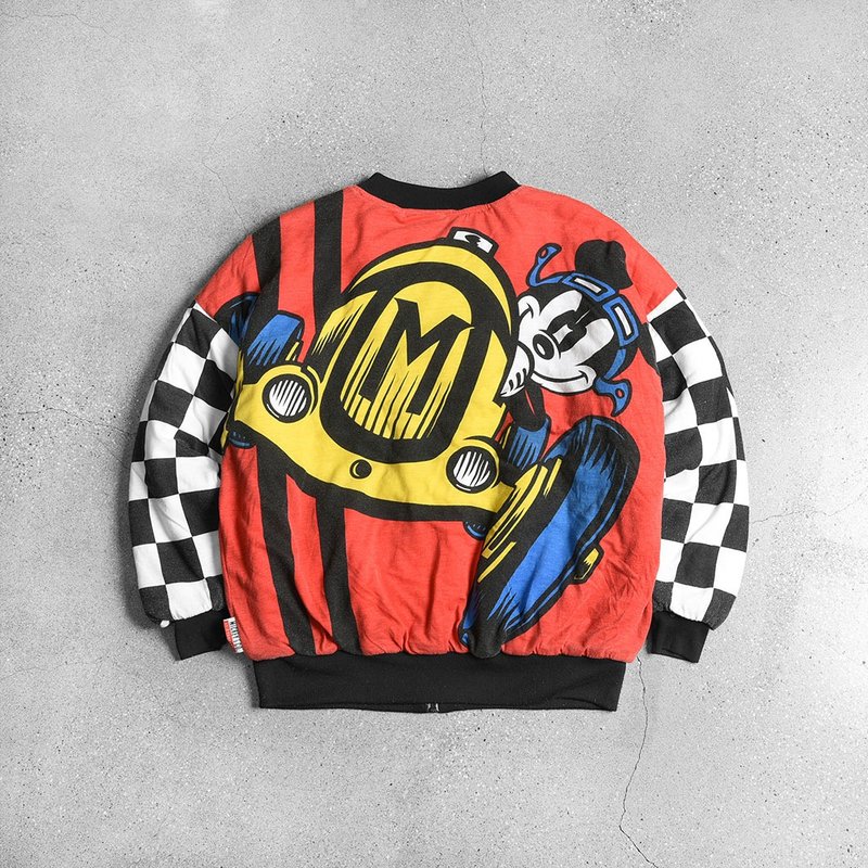 米奇铺棉双面夹克 / Vintage 古着 - 中性连帽卫衣/T 恤 - 棉．麻 多色