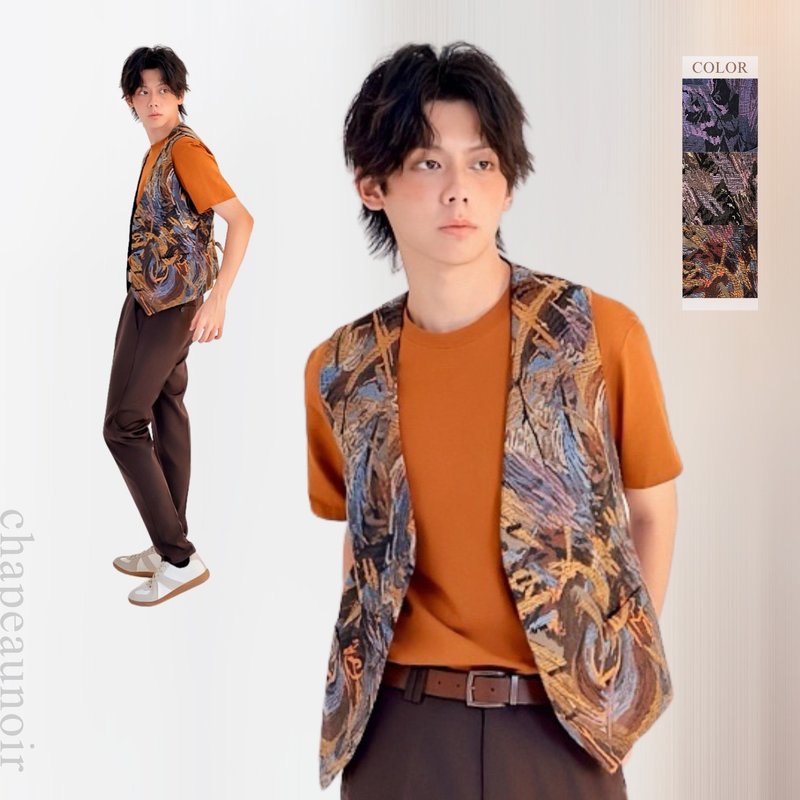 chapeaunoir 艺术系列西装背心 ( 3 color ) - 男装背心 - 其他材质 多色