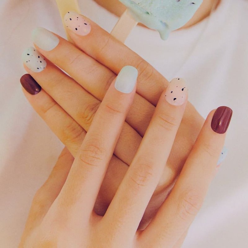 Ohora N Mint.Choco ND-261 - 指甲油/指甲贴 - 其他材质 多色