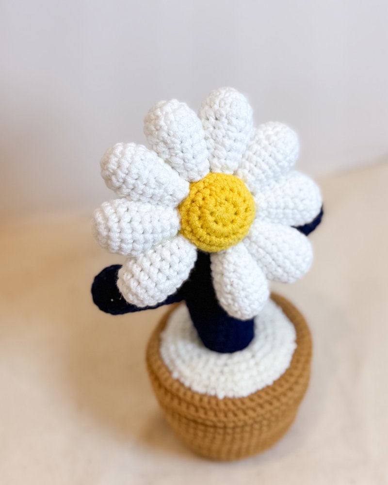 GD 针织应援手灯 小雏菊 - 摆饰 - 棉．麻 白色