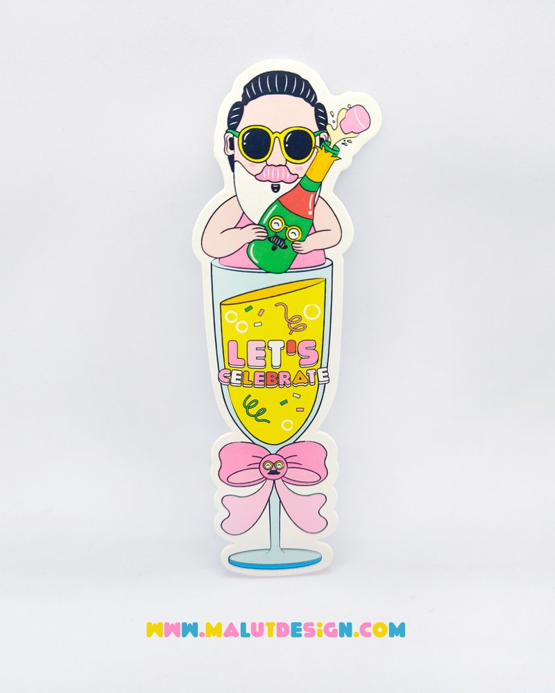 祝贺 恭喜 | 咭 | 卡片 | malut - 卡片/明信片 - 纸 