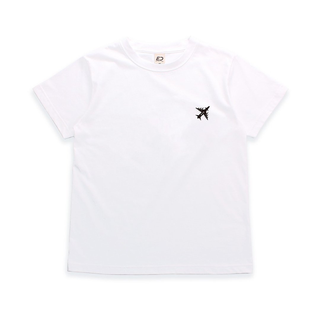 订购-【捍卫战士】Top Gun 双面剪影  短T/男T恤/女上衣/T-Shirt - 男装上衣/T 恤 - 棉 白色