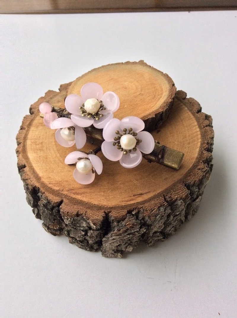 喵手作~一剪梅(发夹款/粉) - 其他 - 其他材质 粉红色