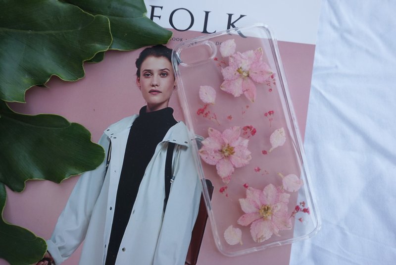 三朵樱花系列iPhonei6/6s/6p/6sp硬壳手机壳 - 手机壳/手机套 - 其他材质 粉红色