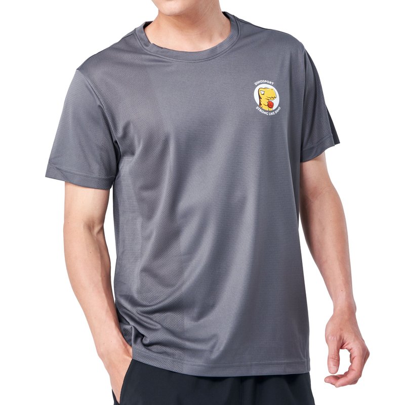 MIT专利呼吸衣-短手呆脑兽(小图款)-篮球 吸湿排汗 篮球衣 运动服 - 男装运动衣 - 聚酯纤维 多色