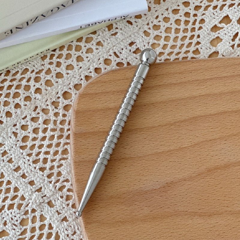 精准点穴棒 | 开穴棒 点穴笔 经络笔 - 脸部按摩/清洁工具 - 不锈钢 