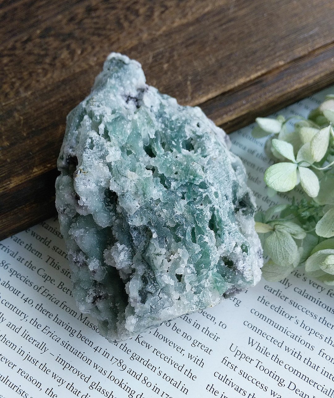 Fluorite 福建产地  绿萤石 雪花砂糖萤石 天然矿石 原矿 - 摆饰 - 其他材质 