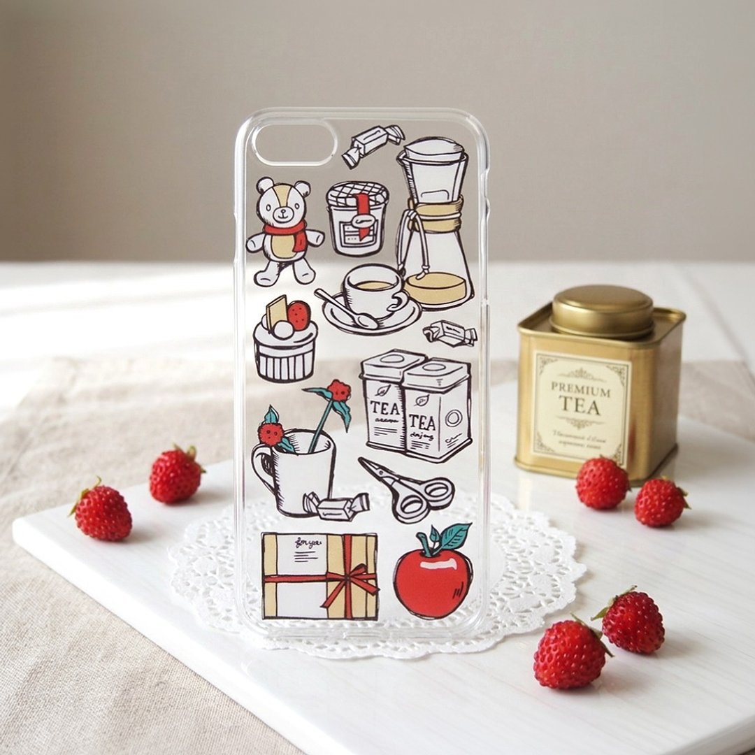 【透明手机壳】Coffee break - 手机壳/手机套 - 塑料 透明