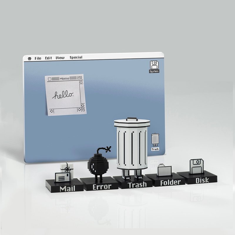 Trashbot 2.0 创意文具   办公室小物 老师毕业礼物 - 其他 - 塑料 白色