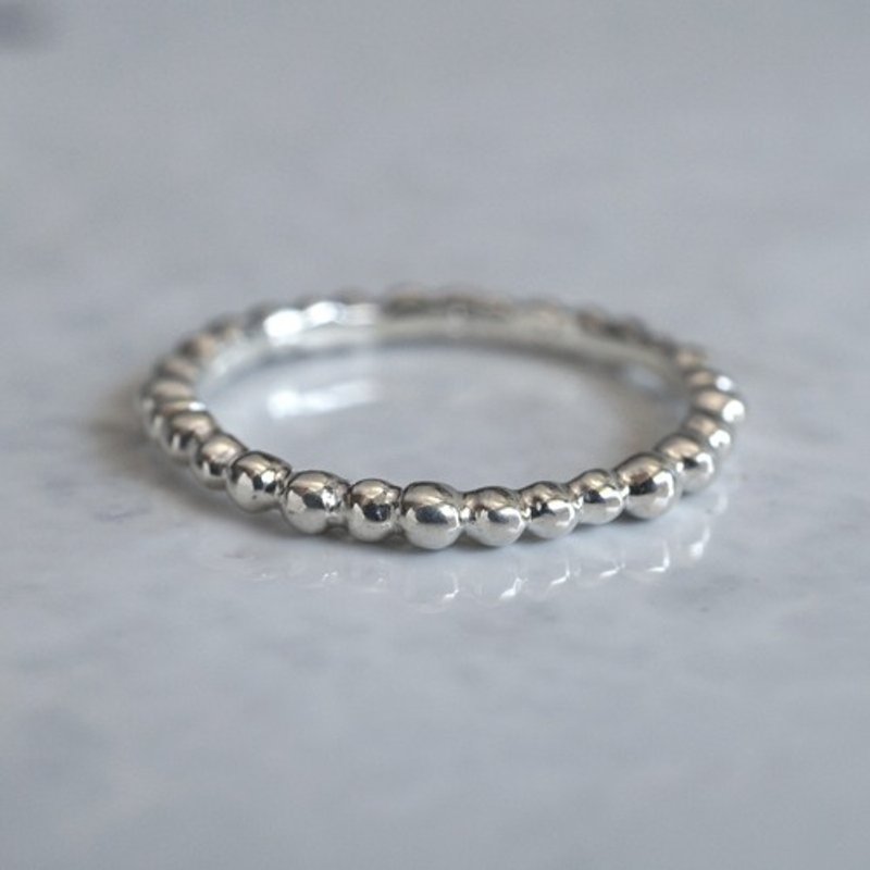 Small seed ring  R010SV - 戒指 - 其他金属 