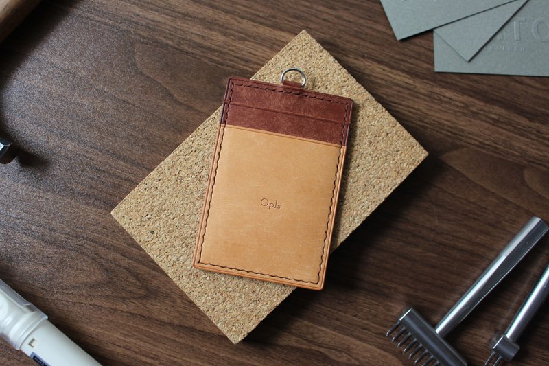 圣诞礼物【定制】相位证件套 / 八达通套 / 员工证 / 皮革 - 证件套/卡套 - 真皮 