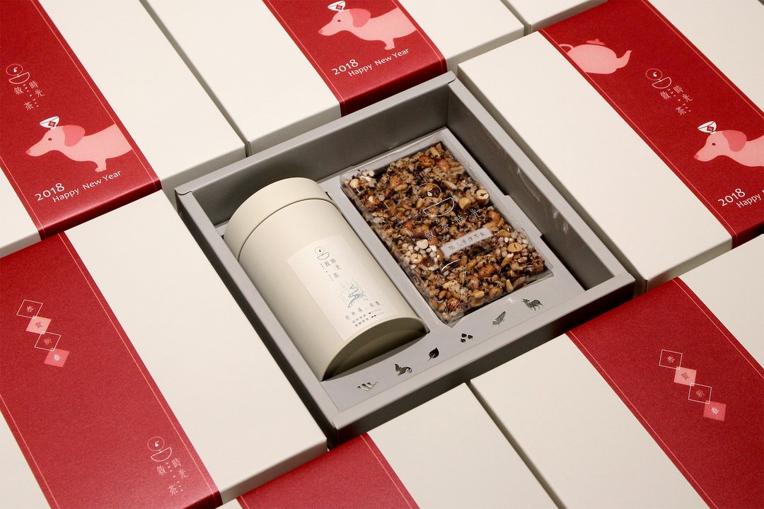 清新冻顶  茶食礼盒 - 茶 - 其他金属 白色