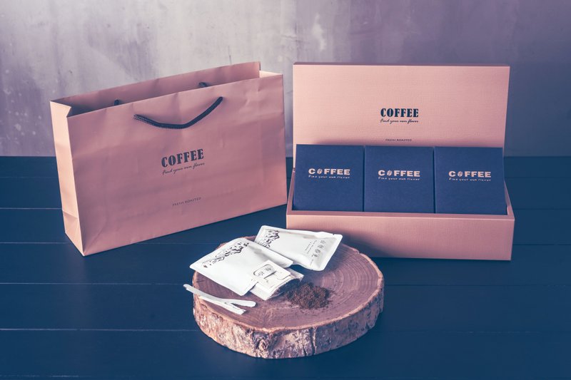 金色礼赞-滤挂礼盒15入 - 咖啡 - 其他材质 咖啡色