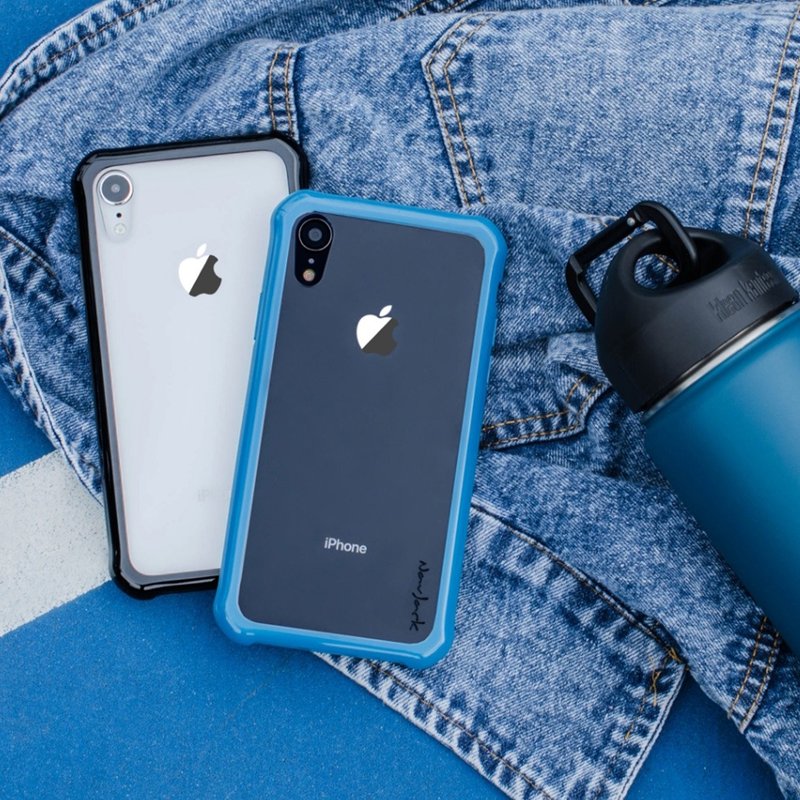 Rampart Series│iPhone XR (6.1寸) 超抗摔吸震空压保护壳 - 手机壳/手机套 - 塑料 白色