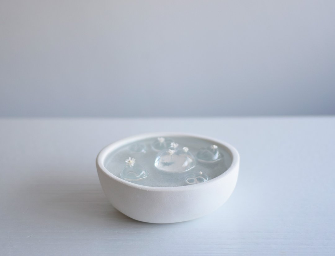 water cactus silver crown ball - 摆饰 - 塑料 透明