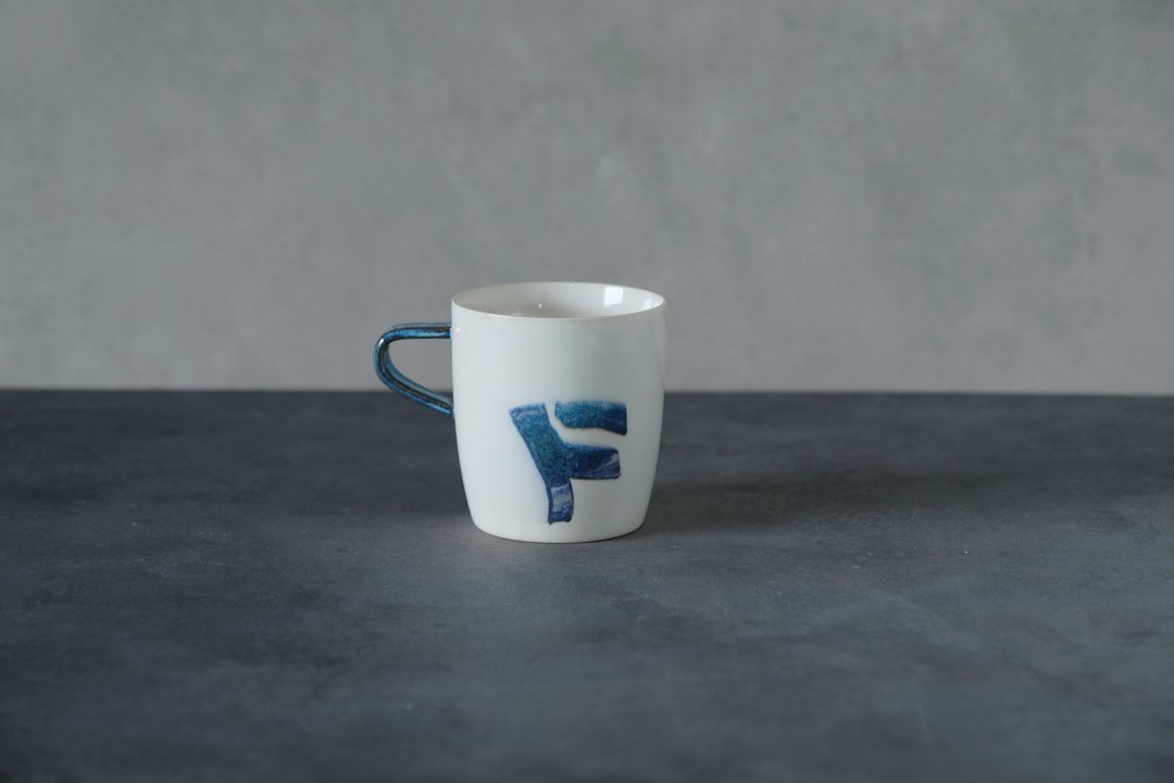 F_咖啡杯 - 咖啡杯/马克杯 - 瓷 白色