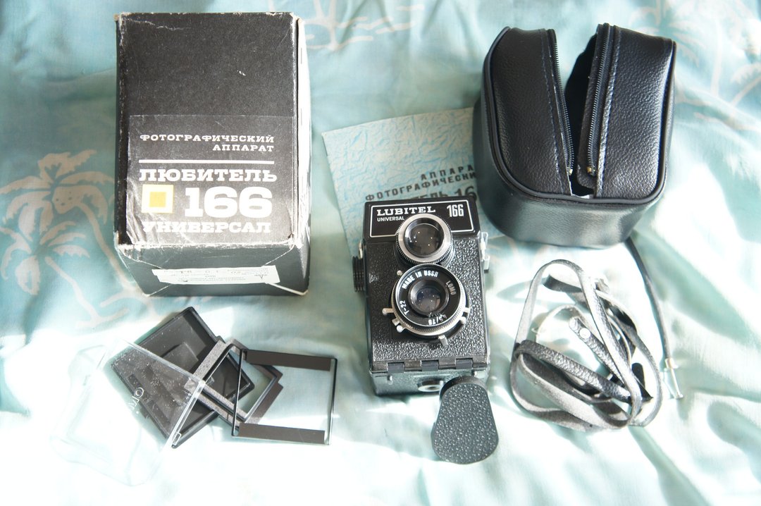 俄罗斯 TLR 相机 LUBITEL-166 通用双幅面 6x6 和 6x4.5 厘米！！！ - 相机 - 其他材质 
