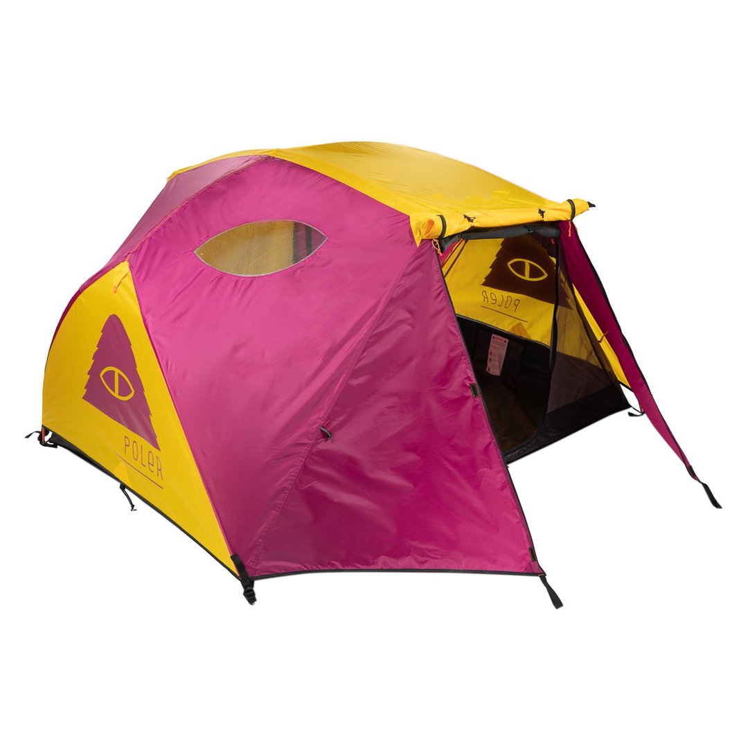 POLER TWO PERSON TENT 双人帐篷 复古1990 限量商品 - 露营用品 - 聚酯纤维 多色