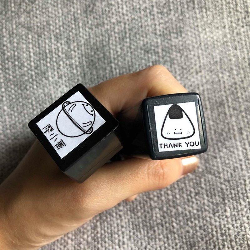 自己的名字 / 专属图样连续印章 - 印章/印台 - 塑料 