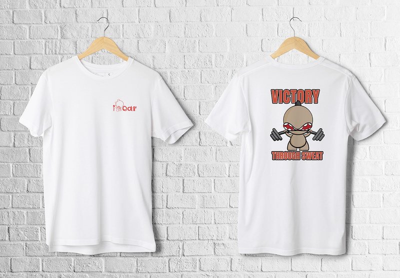 【I ROAR 】举重/17织顶级绵/潮流厚磅棉T - 男装上衣/T 恤 - 棉．麻 