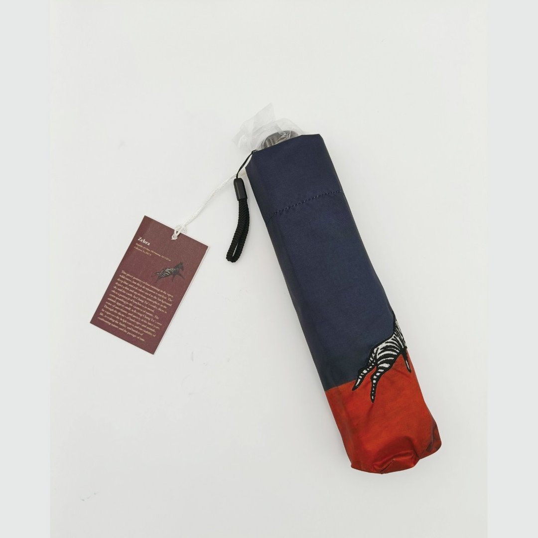史博常玉折伞 - 斑马 - 雨伞/雨衣 - 聚酯纤维 多色