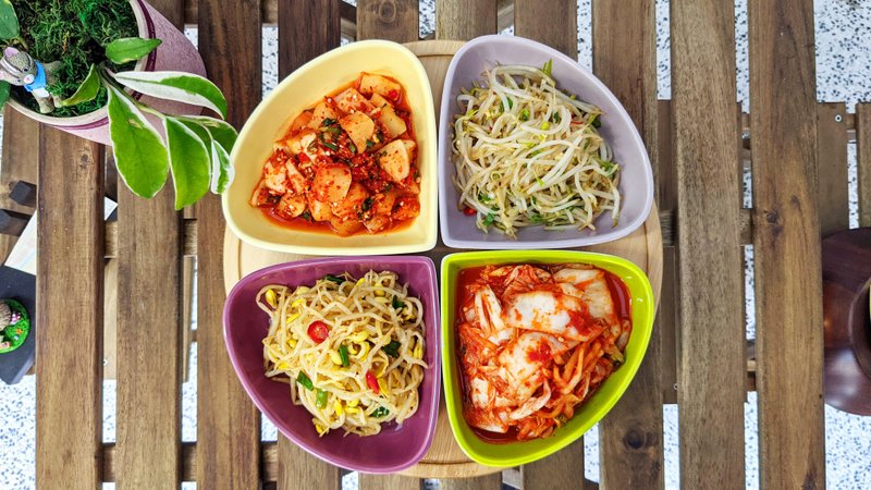 首尔欧巴 正宗韩式泡菜 大四喜拼盘 - 料理包 - 新鲜食材 红色