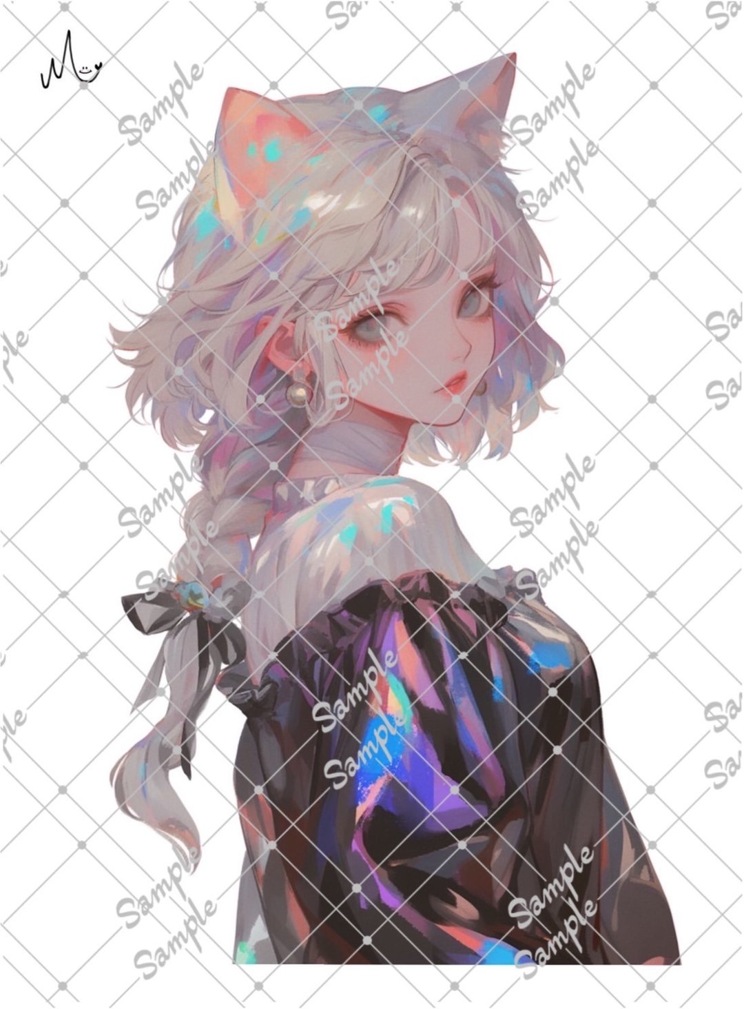 原创人物贴纸 9月新款 - 贴纸 - 纸 