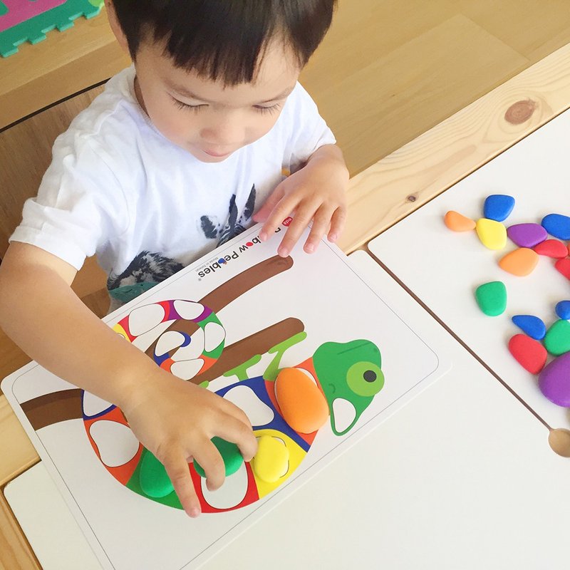 彩虹鹅卵石活动组 (13206)  生日礼物 新年礼物 儿童益智玩具 - 玩具/玩偶 - 塑料 