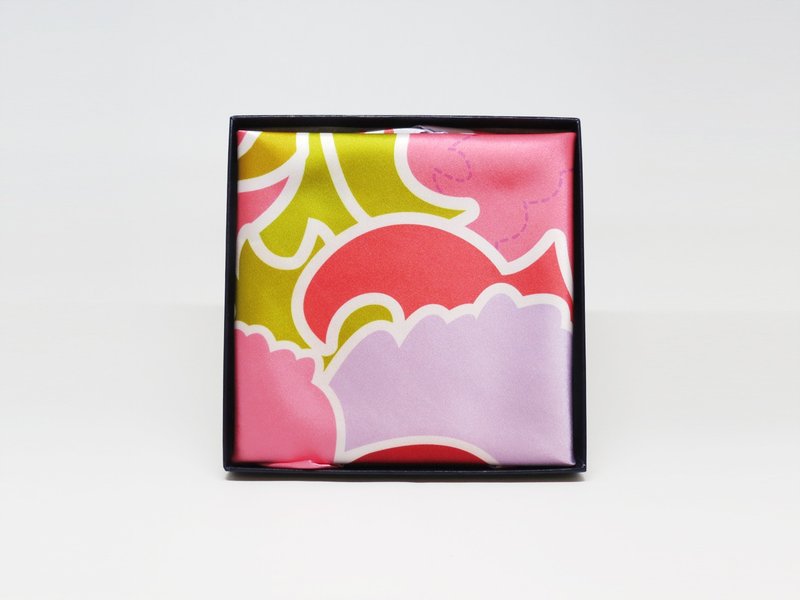 NANYINDA丝巾 – 绽放款-粉 - 丝巾 - 丝．绢 粉红色