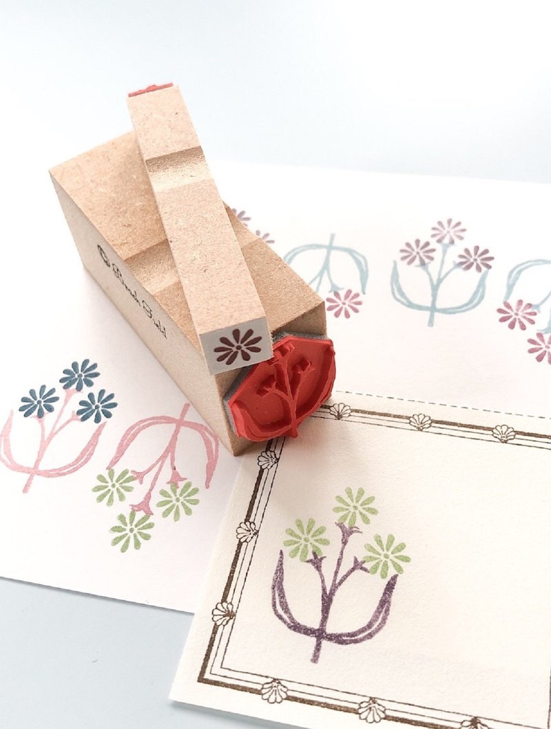 雏菊印章 2件组 - 印章/印台 - 其他材质 