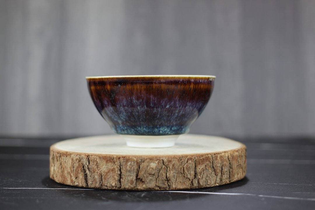 【品味生活】星爆 天目釉茶杯 茶碗 莺歌陶艺名家叶敏祥作品 - 茶具/茶杯 - 瓷 