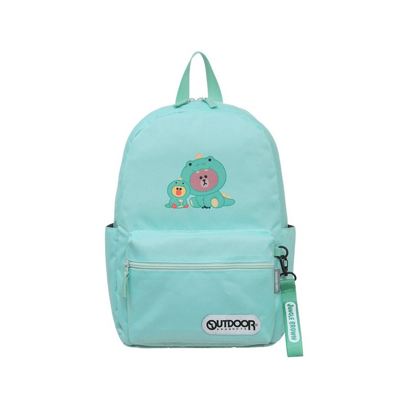 【OUTDOOR】LINE联名款-丛林熊大后背包-绿色 ODBF20E01GR - 后背包/双肩包 - 聚酯纤维 