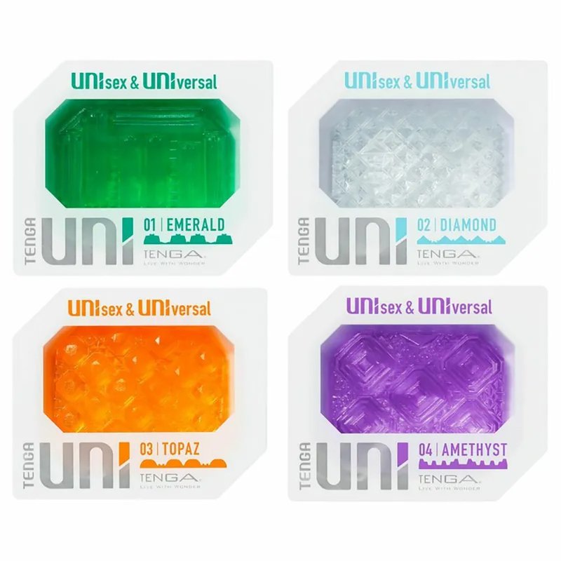 TENGA UNI 由你随行套 口袋型飞机杯 - 情趣用品 - 硅胶 多色