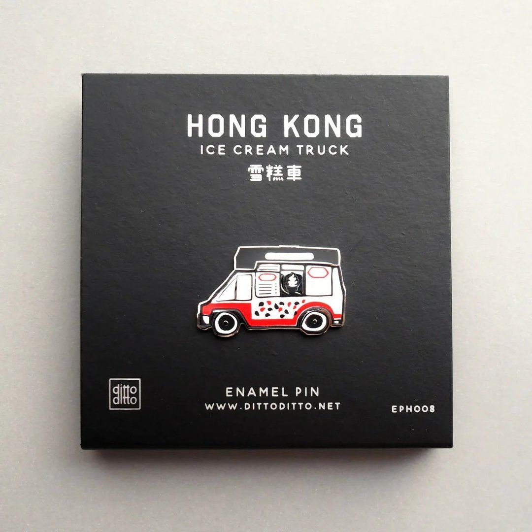 雪糕车别针 - 徽章/别针 - 其他材质 多色