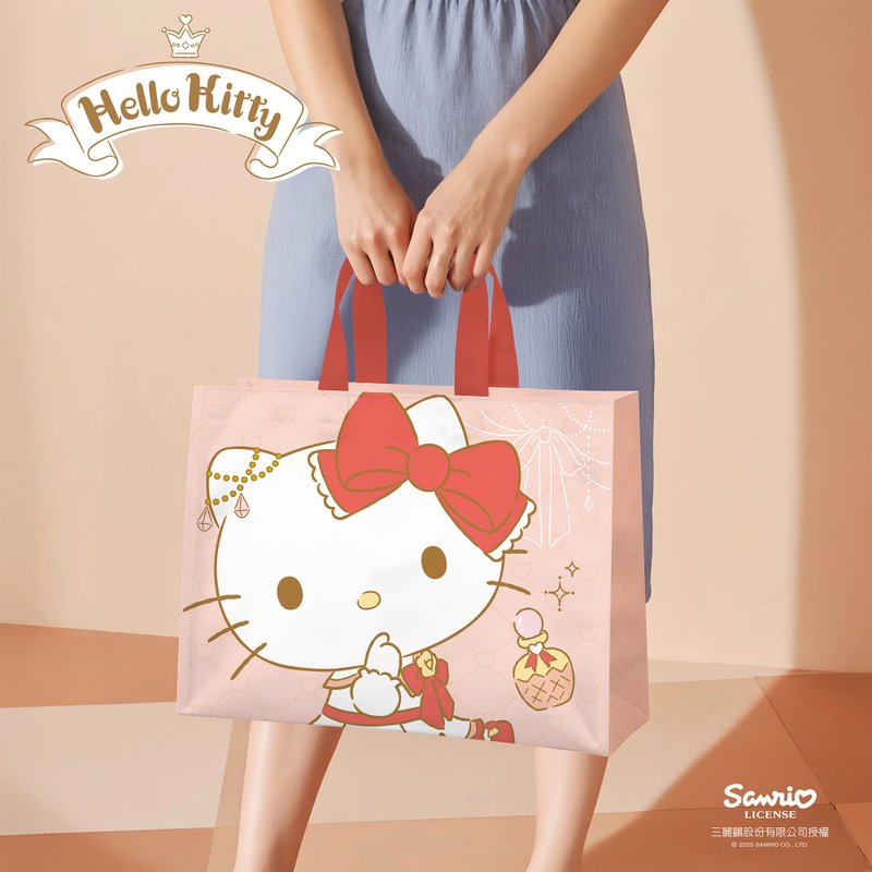 【台欧】三丽鸥 Hello Kitty/大耳狗/帕洽狗 18L 不织布环保购 - 手提包/手提袋 - 其他材质 
