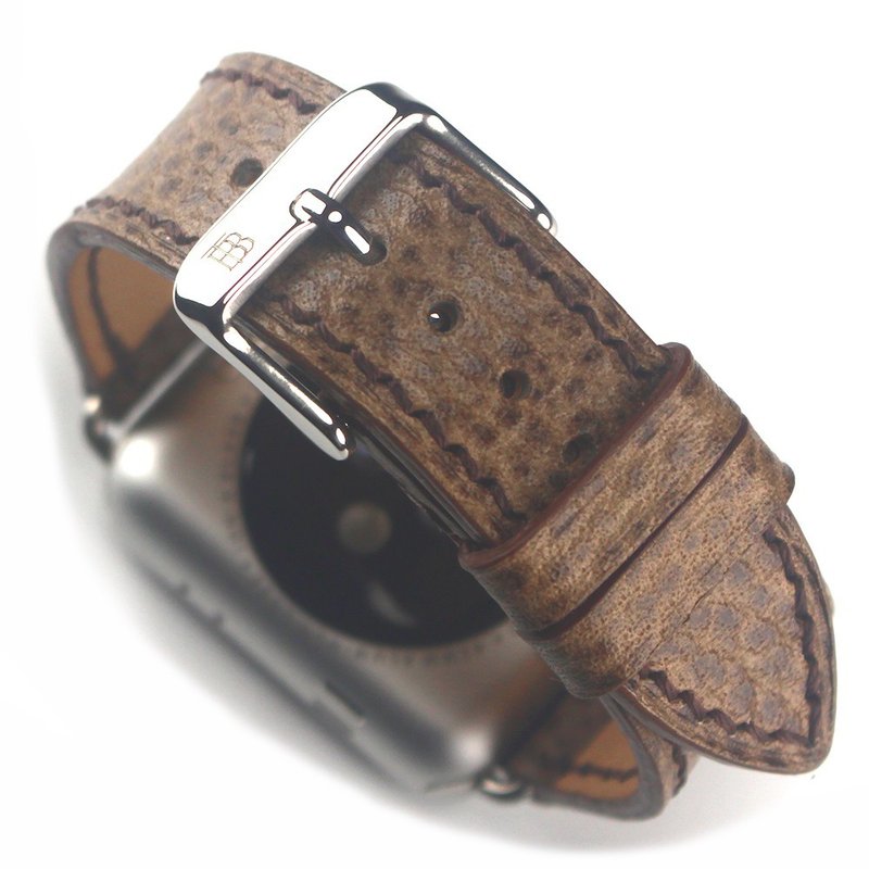Apple watch 手工真皮表带订制 意大利Dollaro皮革 - 表带 - 真皮 