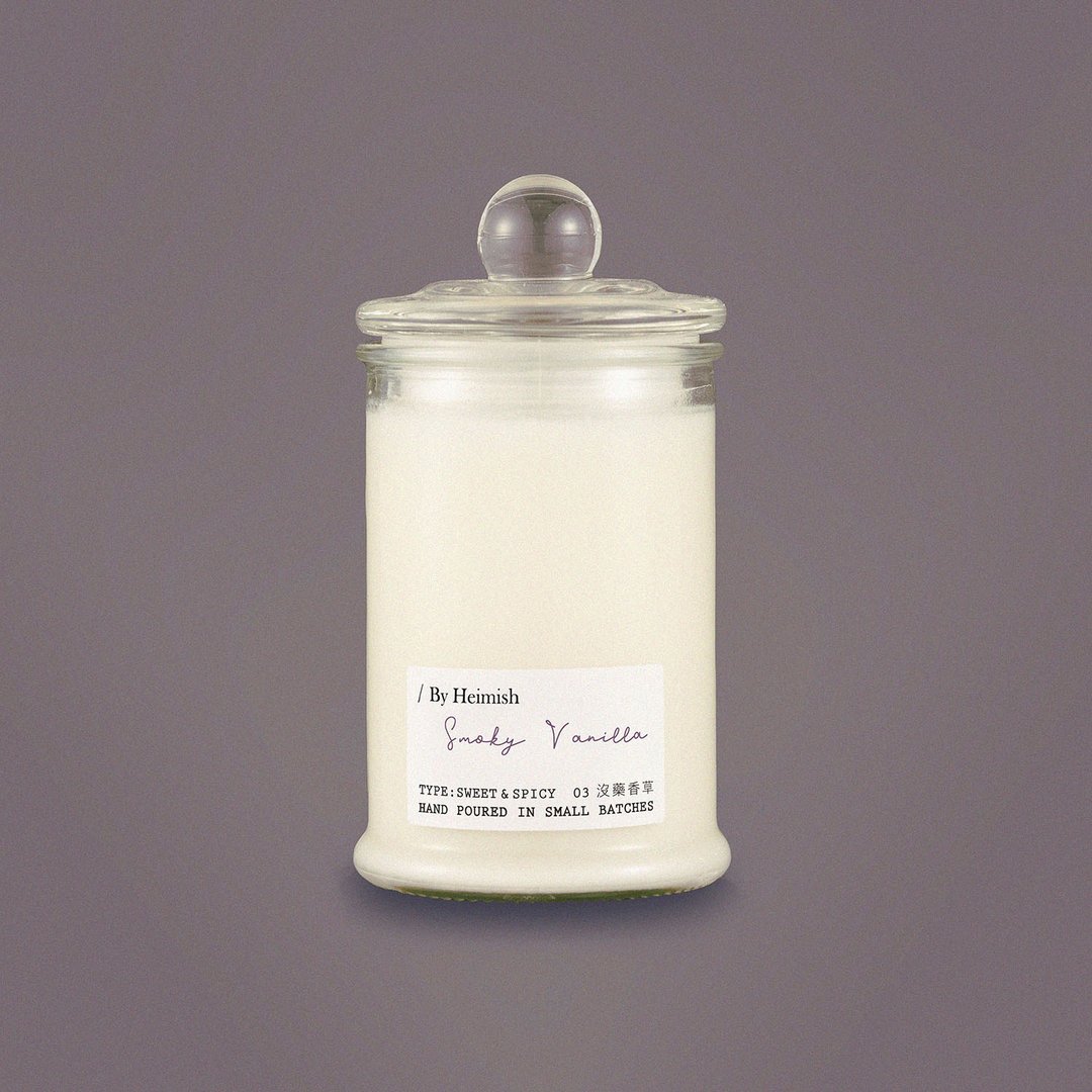 【DAYS】没药香草 木质调 大豆精油蜡烛 120ml - 蜡烛/烛台 - 蜡 卡其色