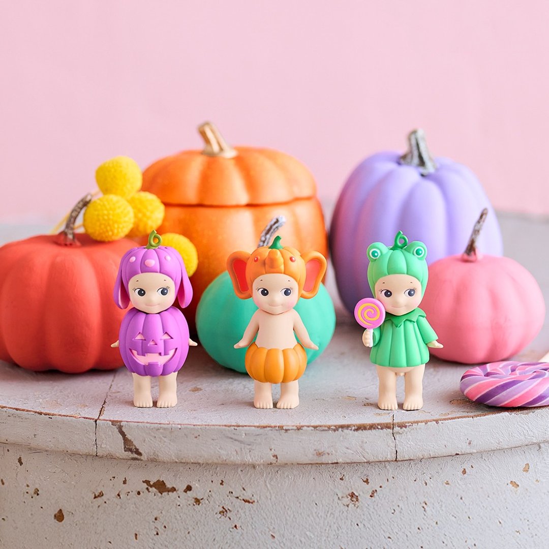 Sonny Angel MiniFigure 南瓜乐园 限定版公仔(三入随机款) - 玩偶/公仔 - 塑料 